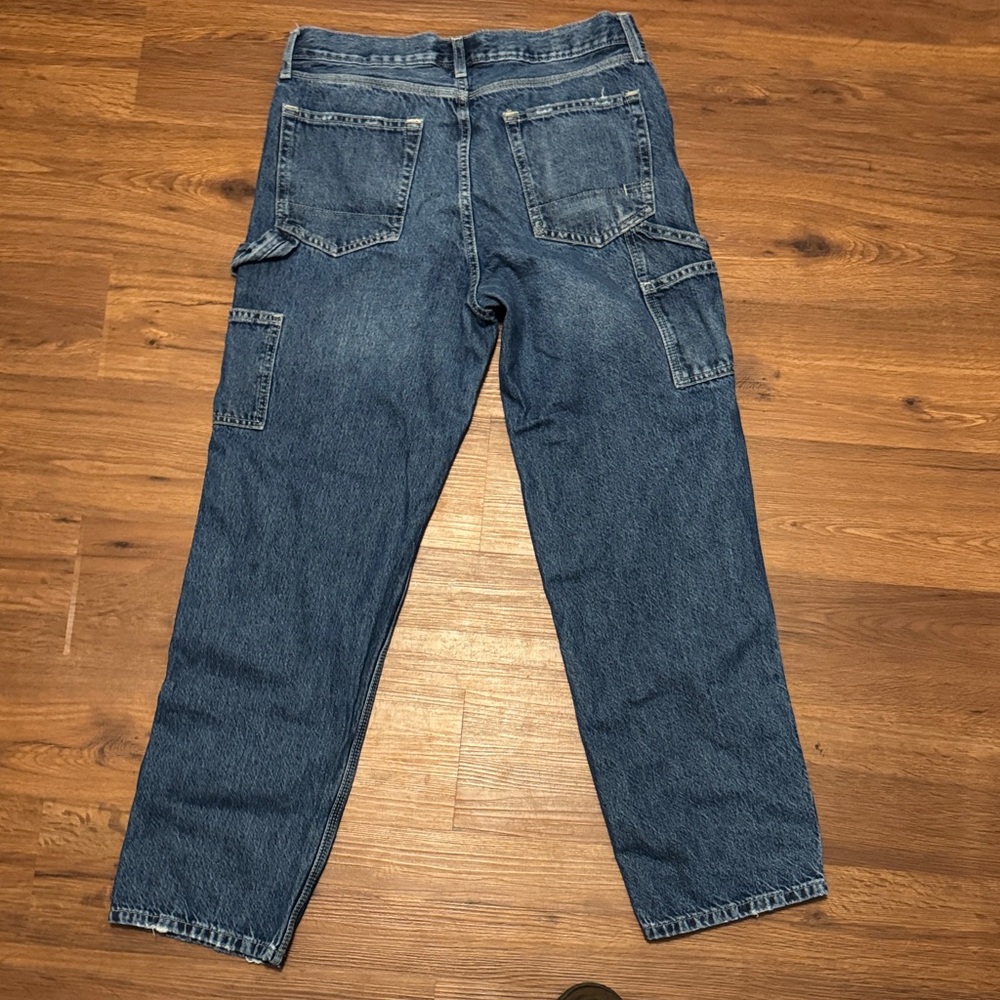 Aeropostale Relaxed Fit Blue Jeans - Picture 3 of 3